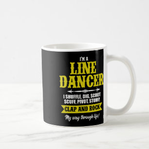 Linedance Dancer Line Dancer Rock Music Dancer Gif Coffee Mug
