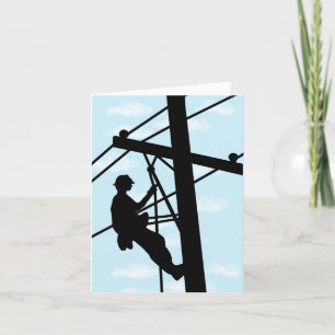 Lineman Appreciation Fun Trivia Card