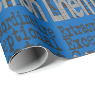 Lineman Extraordinaire Wrapping Paper