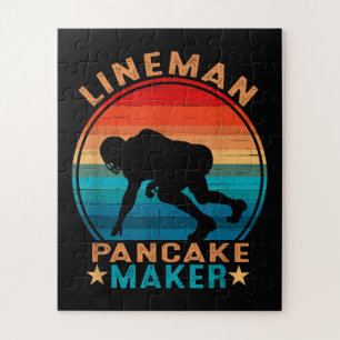 Lineman Pancake Maker - American Football Jigsaw Puzzle