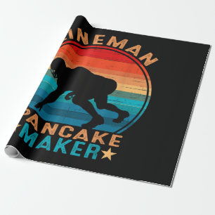 Lineman Pancake Maker - American Football Wrapping Paper