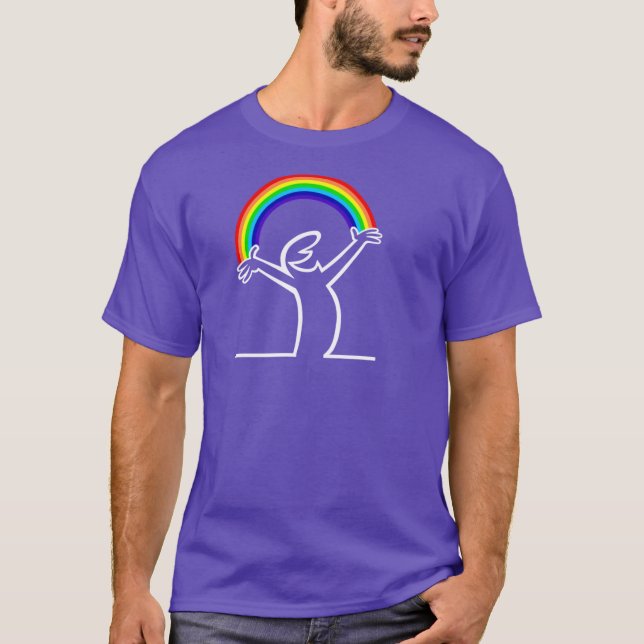 Lineman Rainbow boy T-Shirt (Front)