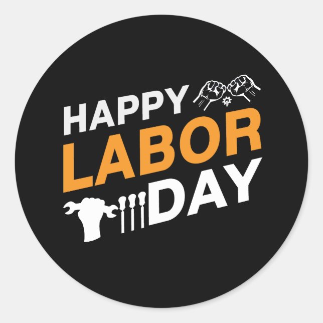 lineman-serving-pancakes-daily-tshirt-design classic round sticker (Front)