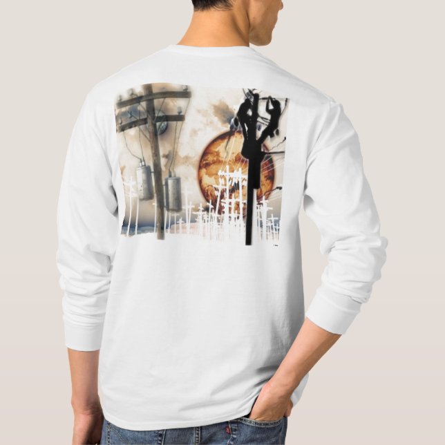 Lineman's Long Sleeve Shirt (Back)