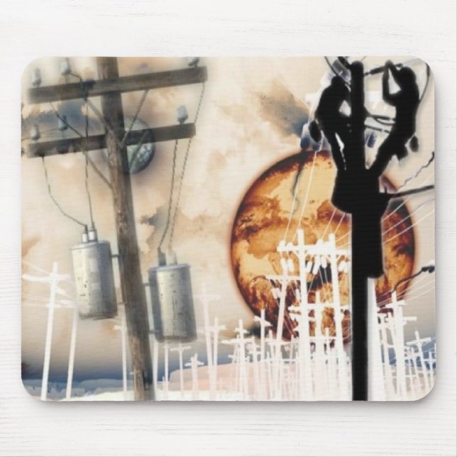 Lineman's Mouse Pad (Front)