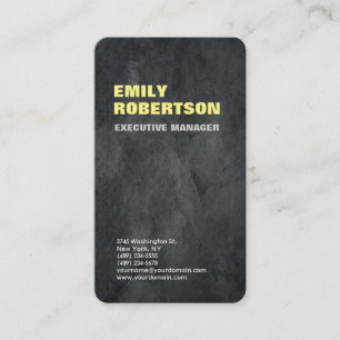 Linen Creative Grey Trendy Modern Minimalist Plain Business Card