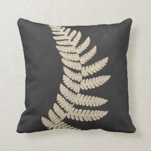 Linen Fern Cushion