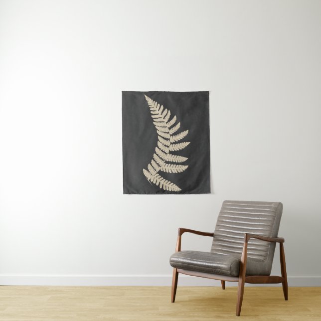 Linen Fern Tapestry (In Situ)