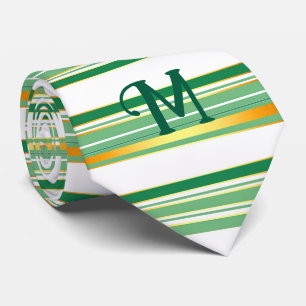 Linen Luxury Popular Green Gold Texture Collection Tie