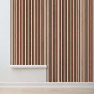 Linen Luxury Trendy Brown White Texture Collection Wallpaper