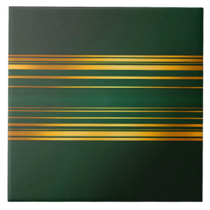 Linen Luxury Trendy Green Gold Texture Collection Ceramic Tile
