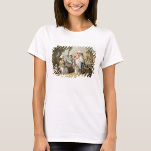 Linen Market, Roseau, Dominica, c.1780 (oil on can T-Shirt