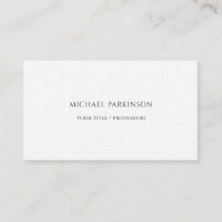 Linen Trendy Minimalist Professional