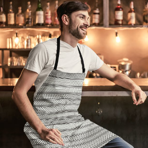 Lines Abstract Apron