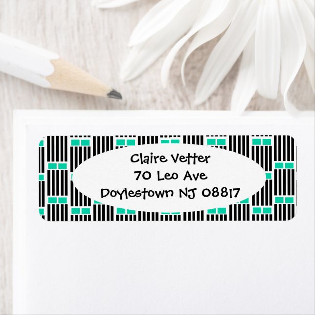 Lines and Boxes  Return Address Label (Insitu)