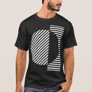 lines and circle design insired by Bauhaus T-Shirt