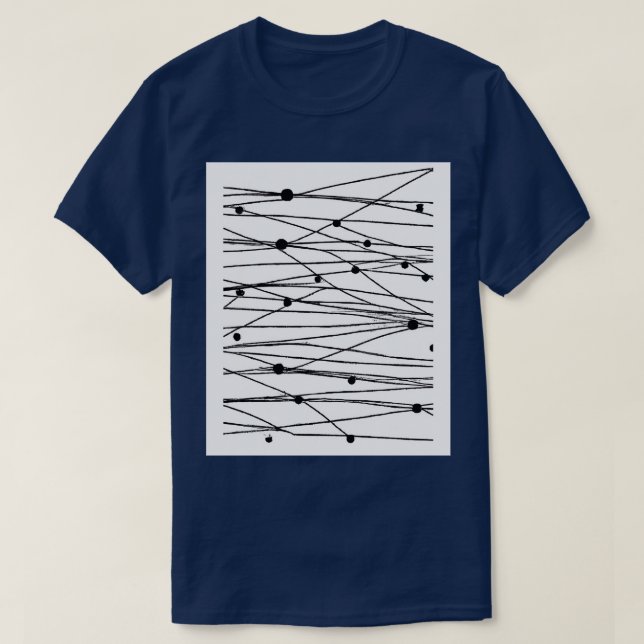 Lines and Dots 5 T-Shirt (Design Front)