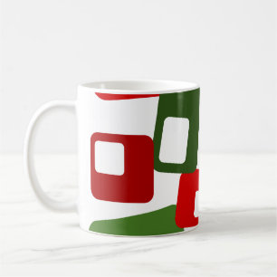 Lines and Rectangles  Coffee Mug