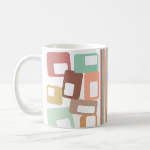 Lines and Rectangles Coffee Mug