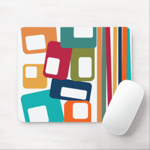 Lines and Rectangles Mouse Pad