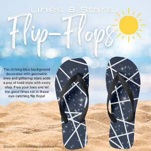 Lines and Stars Flip Flops