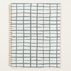 lines chequered simple geometric minimalist planner