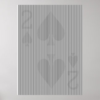 Lines Illusion (2 Spade) Poster
