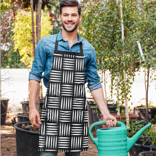 Lines Intersecting Art Apron
