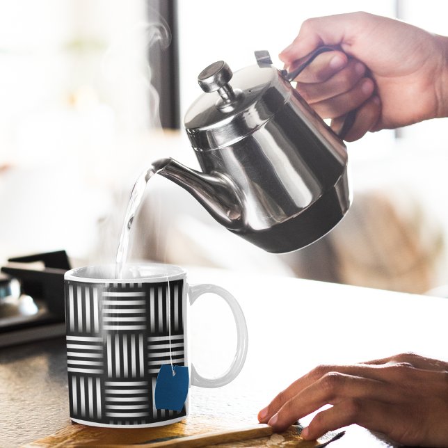 Lines Intersecting Art Coffee Mug (mugs and cups)