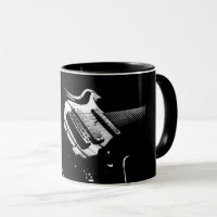 Lines of Music - Guitar Mug