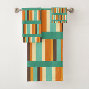 Lines of Stripes  Bath Towel Set