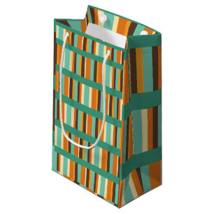 Lines of Stripes Small Gift Bag