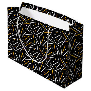Lines Pattern 4 Large Gift Bag