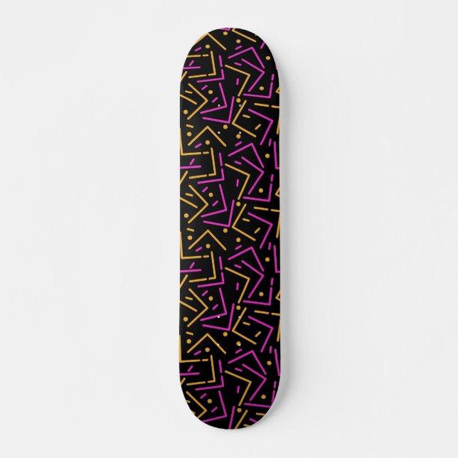 Lines Pattern 5 Skateboard (Front)