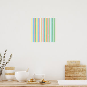 Lines Stripes Poster