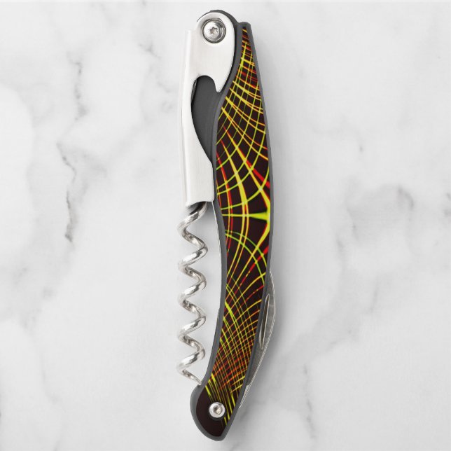 Lines that repeat in wave and light effect? corkscrew (Front)