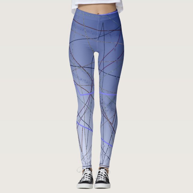 Lines Upon Lines Leggings (Front)