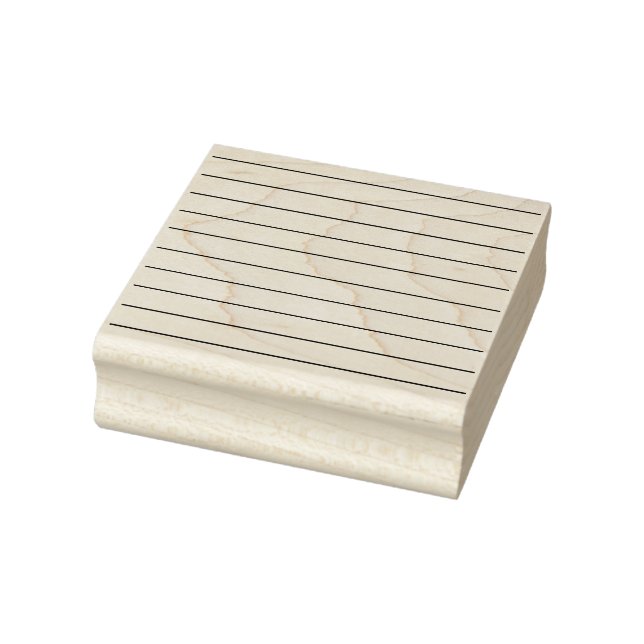 Lines Wood Art Stamp (Stamp)