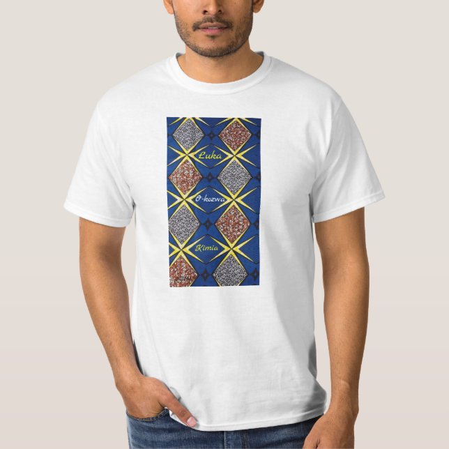Lingala t-shirt / luka o-kozwa kimia (Front)