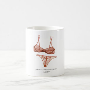 Lingerie Blush Bridal Coffee Mug