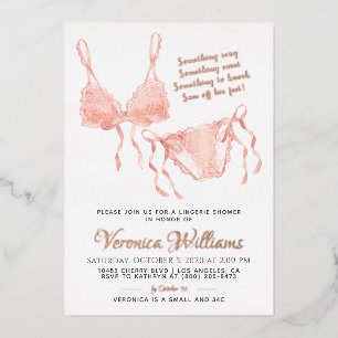 Lingerie Blush Bridal Shower