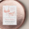 Lingerie Blush Bridal Shower Invitation