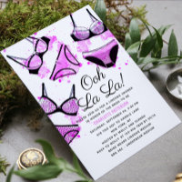 Lingerie Bridal Shower Panty Bachelorette Party