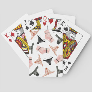 Lingerie Bridal Shower Playing Cards