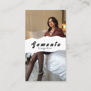 Lingerie Business Card