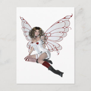 Lingerie Fairy Postcard