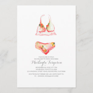 Lingerie Shower Bachelorette / Lingerie Party Invitation