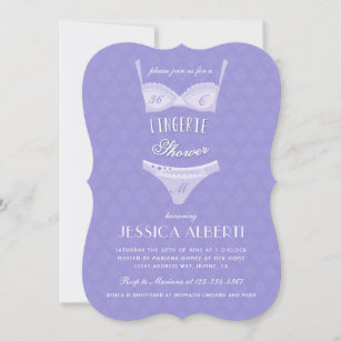 Lingerie Shower Bridal Shower Invitation