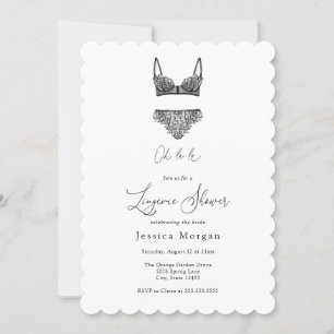 Lingerie Shower Invitation