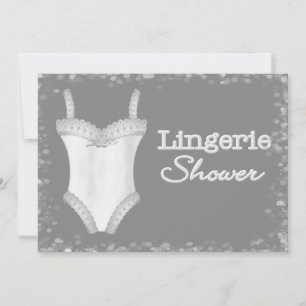 Lingerie Shower Invitations